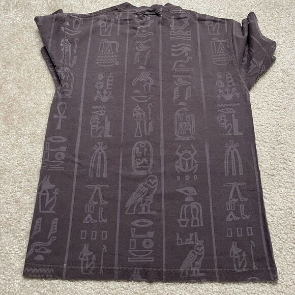 Vtg 00s UNIVERSAL STUDIOS Roller Coaster REVENGE OF THE MUMMY SHIRT Men's Medium - Picture 3 of 8